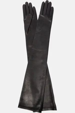 The Row Simon leather gloves