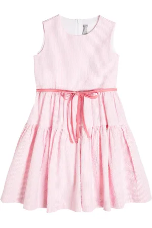 Il gufo Striped cotton dress