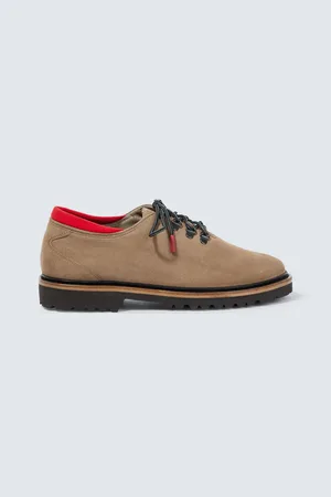Kiton Suede lace-up shoes
