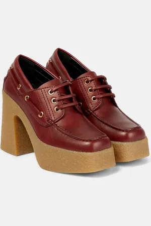 Stella McCartney Skyla faux leather loafer pumps