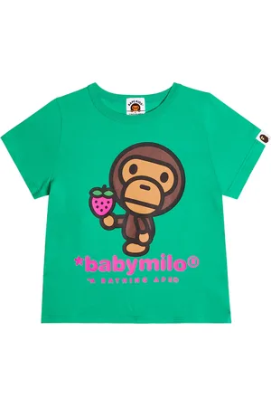 BAPE Baby MiloÂ® cotton-blend jersey T-shirt