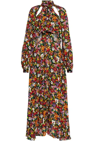 Christopher Kane Floral cutout midi dress