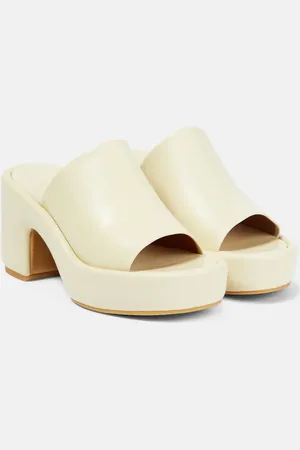 Robert Clergerie Dodie leather platform mules