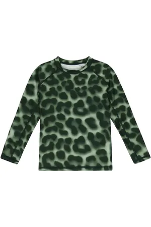 Molo Neptune leopard-print rashguard