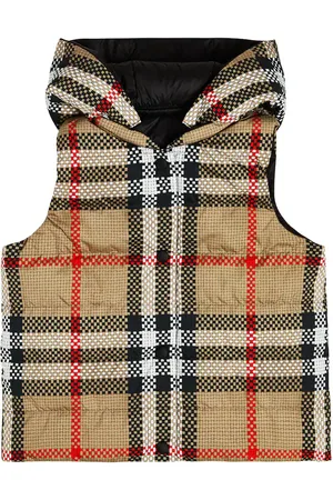 Burberry Burberry Check reversible down vest