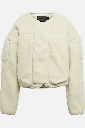 Entire Studios Cropped teddy jacket