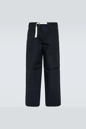 Jil Sander Zip-off cotton pants