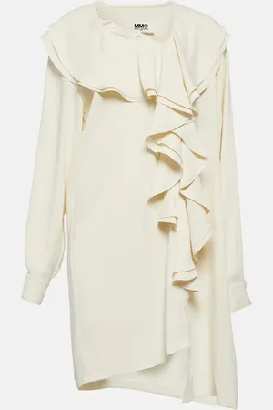 Maison Margiela Ruffle-trimmed minidress