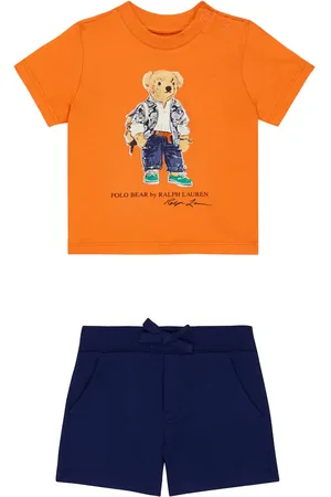 Ralph Lauren Baby cotton T-shirt and pants set