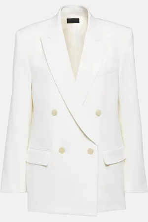 NILI LOTAN Pimpton double-breasted wool blazer