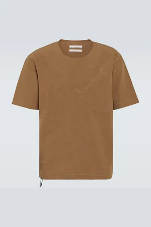 RANRA Rafn cotton and linen-blend T-shirt
