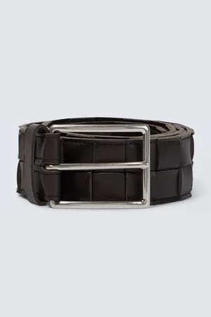 Bottega Veneta Maxi Intreccio leather belt
