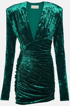 ALEXANDRE VAUTHIER Velvet minidress