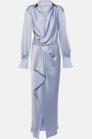 Simkhai Talita satin maxi dress