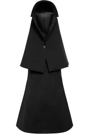 COPERNI Convertible A-line twill minidress