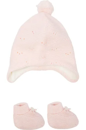 Tartine Et Chocolat Baby cotton-blend hat and socks set