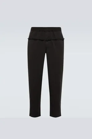 Comme des Garçons Comme des GarÃ§ons Shirt Raw-edged cotton-blend pants