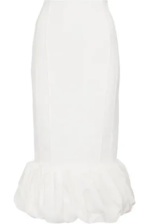 MATICEVSKI Vindicate crÃªpe midi skirt