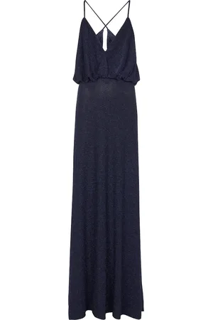 MONIQUE LHUILLIER Plunge-neck gown