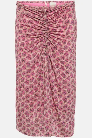 Isabel Marant Sakura floral midi skirt