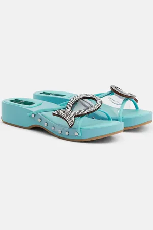 Puccini Musa crystal-embellished PVC clogs
