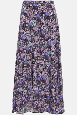 Isabel Marant Sakura floral silk-blend maxi skirt