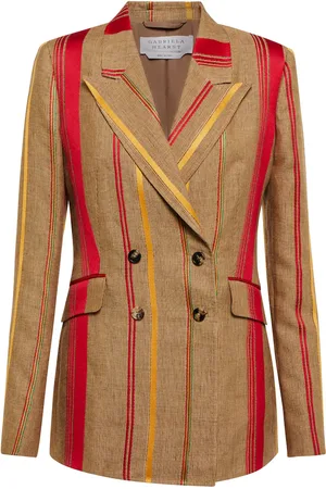 GABRIELA HEARST Angela linen and cotton blazer