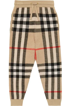 Burberry Vintage Check wool-blend sweatpants