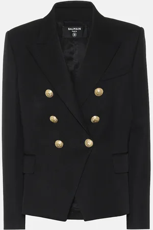 Balmain Double-breasted wool blazer