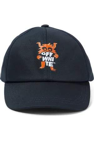 OFF-WHITE Logo cotton twill baseball cap