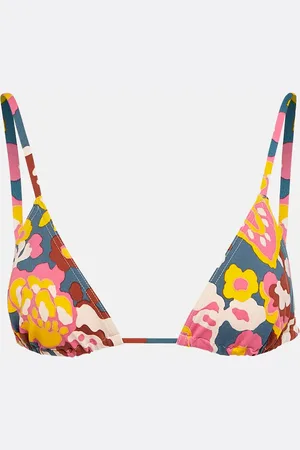 ERES Kiwi printed triangle bikini top