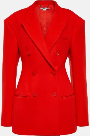 Stella McCartney Double-breasted wool blazer
