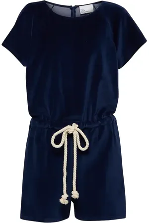 Lisa Marie Fernandez Tennis terry cloth playsuit