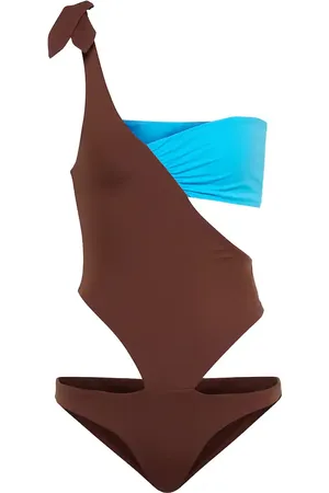 Nensi Dojaka One-shoulder swimsuit