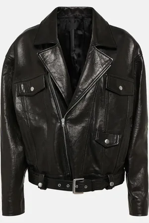 NILI LOTAN Lenny leather biker jacket
