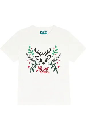 Kenzo Printed cotton jersey T-shirt