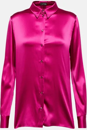 Tom Ford Silk-blend blouse