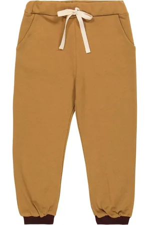 Caramel Garrya cotton sweatpants