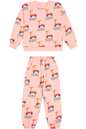 Jelly Mallow Scoot sweatshirt and sweatpants set