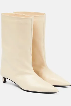 Jil Sander Leather ankle boots