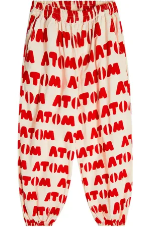 Jelly Mallow Aladdin printed cotton pants