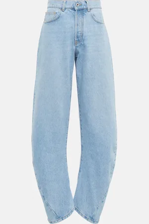 OFF-WHITE Bleach Twist high-rise jeans