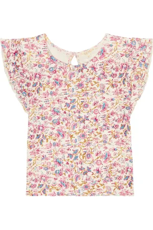 Louise Misha Hermance floral cotton jersey T-shirt
