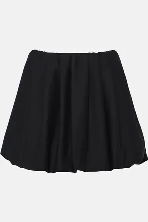 VALENTINO CrÃªpe Couture miniskirt