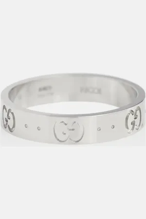 Gucci Icon 18kt white gold ring