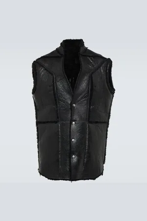 Rick Owens Shearling vest