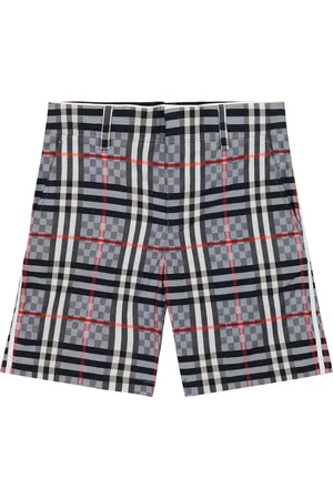 Burberry Vintage Check cotton-blend shorts