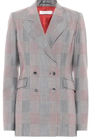 GABRIELA HEARST Angela checked wool blazer