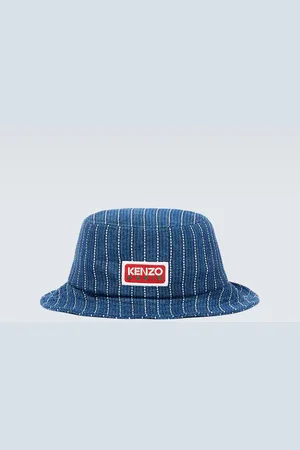 Kenzo Logo denim bucket hat