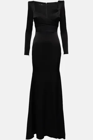 ALEX PERRY Brooks satin gown